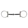 Metalab Fixed Ring Sweet Iron Snaffle W/ Copper Inlay -Horse Supplies Store 84938