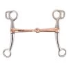 Metalab Tom Thumb Bit W/ Copper Mouth - 6 In. Cheeks -Horse Supplies Store 84940