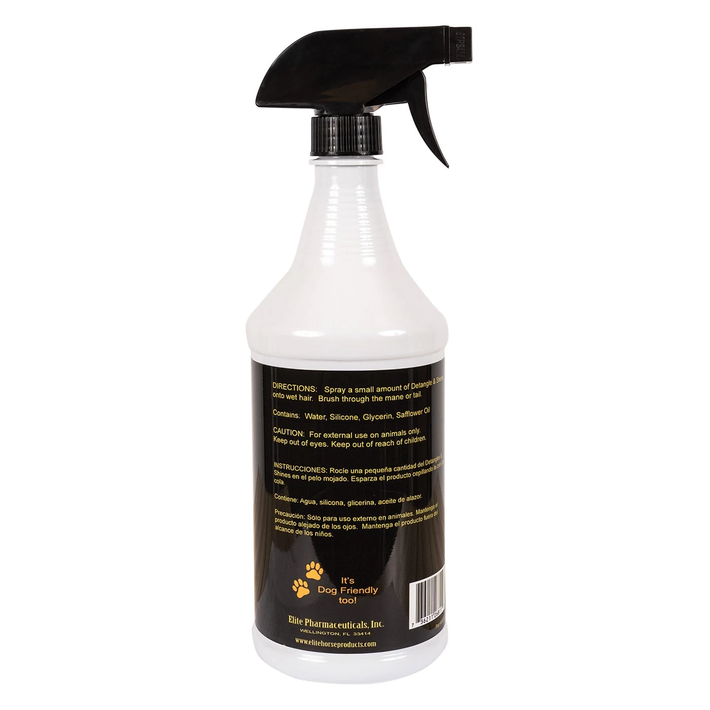 E3 Elite Equine Detangler & Shine 32 Oz 4 E3 Elite Equine Detangler & Shine 32 Oz - Image 2