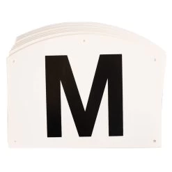 Wall-Mounted Dressage Letters