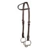 Copper Canyon Basket Tooling One Ear Headstall