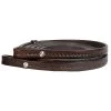 Copper Canyon Basketweave Split Reins 1 Copper Canyon Basketweave Split Reins -Horse Supplies Store RIW0084 DB