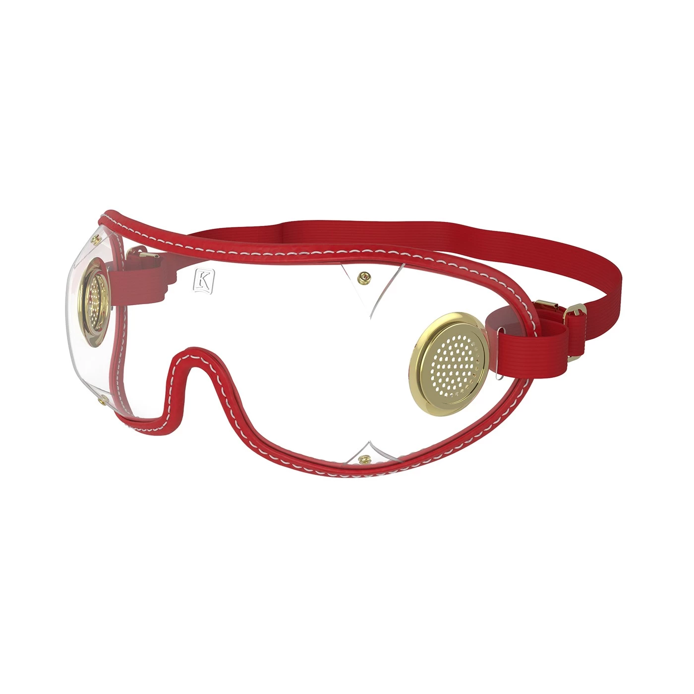 Race Goggles Clear W/ Trim 4 Race Goggles Clear W/ Trim - Image 2