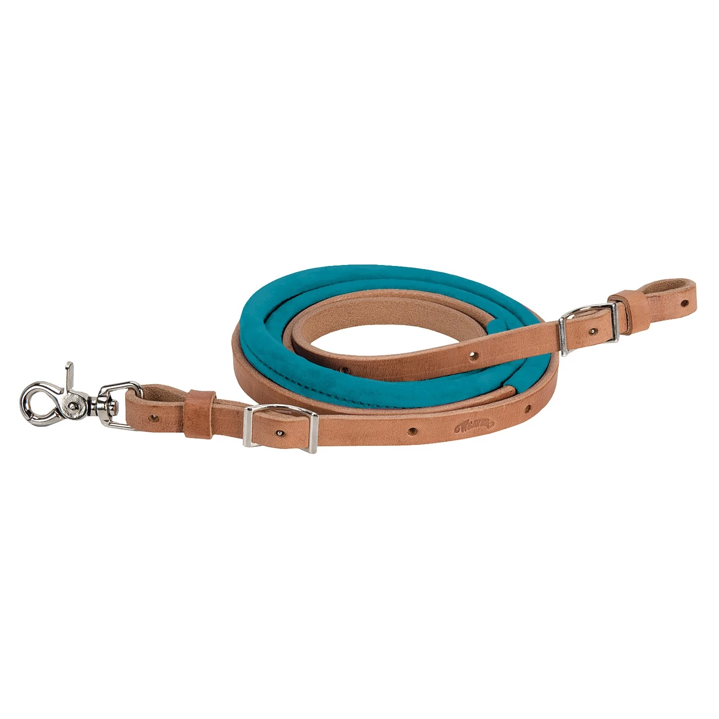 Weaver Suede Covered Barrel Reins 3 Weaver Suede Covered Barrel Reins