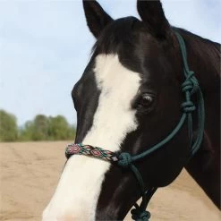 Professional's Choice Beaded Rope Halter -Horse Supplies Store gh 73c47985 eeb2 4c8e 97d9 42466ad66423
