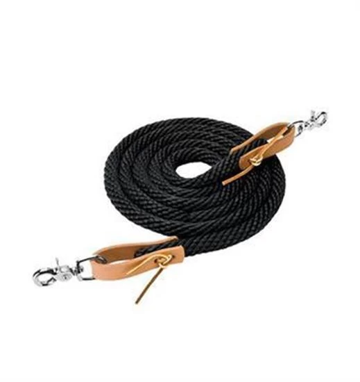 Weaver Poly Roper Reins - 3-8 In. 4 Weaver Poly Roper Reins - 3-8 In. - Image 2